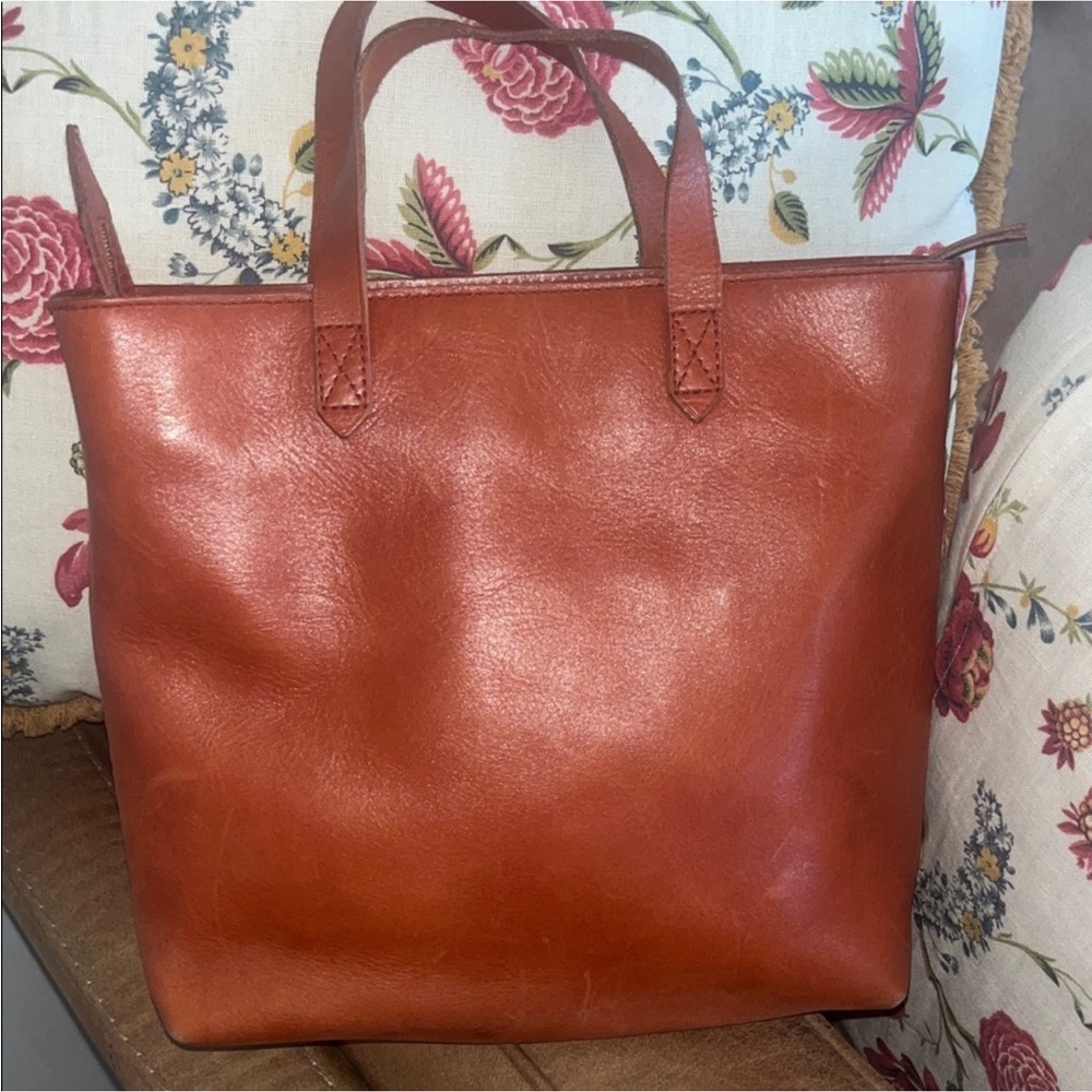 Madewell Leather Transport Tote